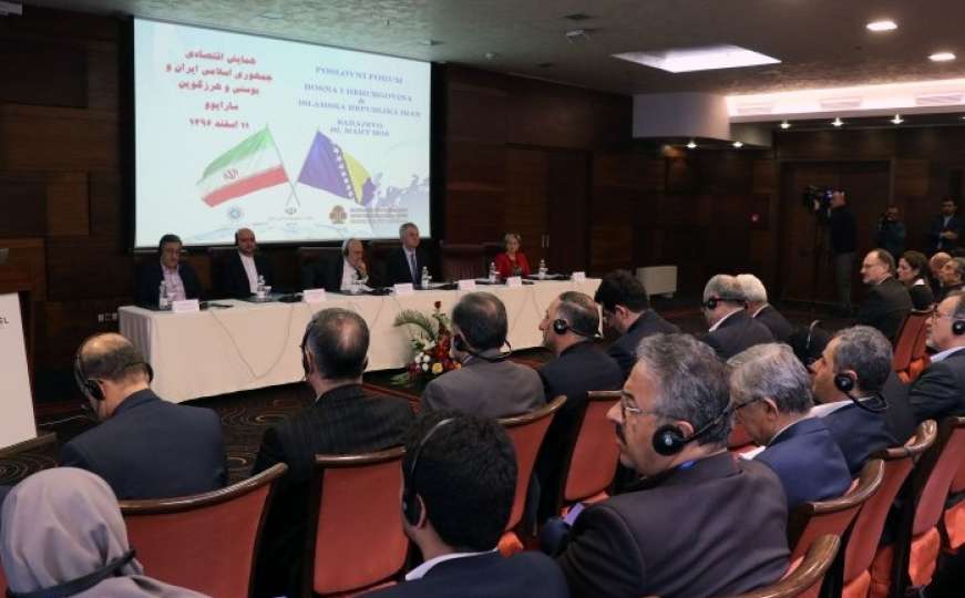 Privredni forum BiH-Iran: Iran veliko tržište, šansa za izvoz bh. proizvoda