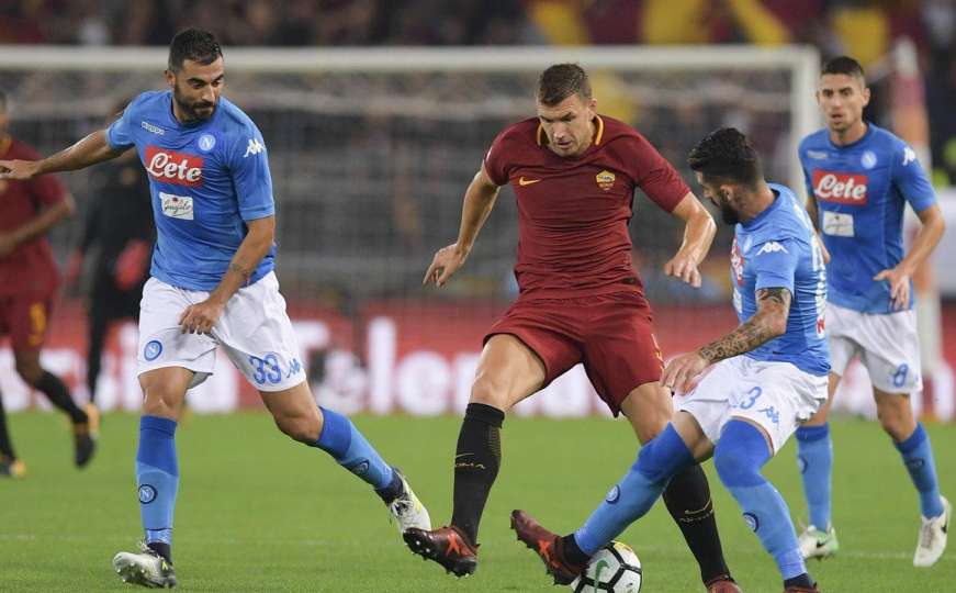 Roma na bh. pogon srušila Napoli: Dva gola Džeke za veliki preokret
