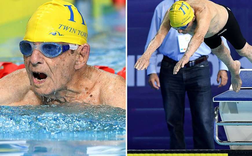 Godine su samo broj: 99-godišnjak oborio svjetski rekord u plivanju