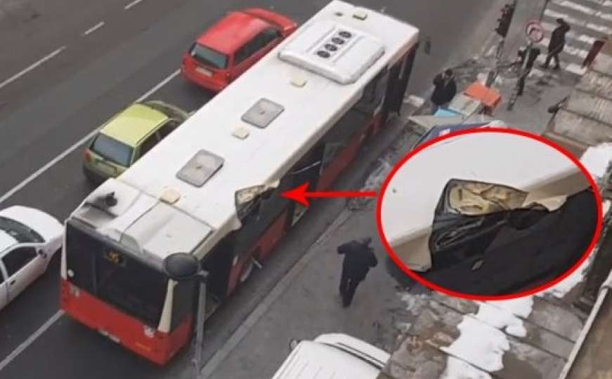 Eksplozija u autobusu u Zemunu, ima povrijeđenih 