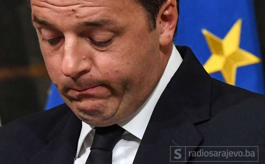 Renzi podnio ostavku zbog poraza na izborima