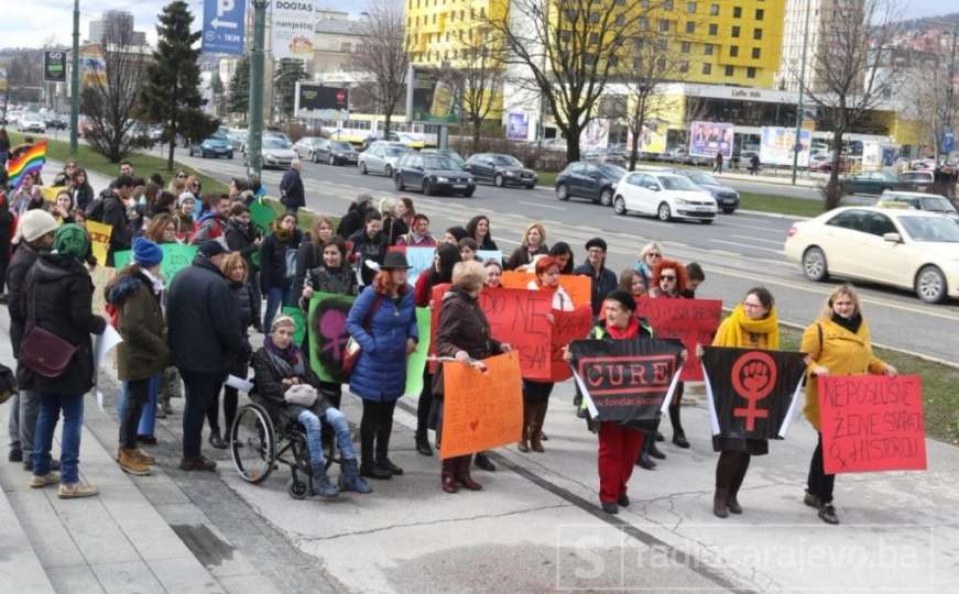 Fondacija CURE: Protestna šetnja uz poruku "Neću cvijet, hoću pravdu"