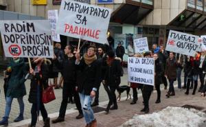 “Osmomartovski marš” u Banjoj Luci: Želimo jednake plaće i prava sa muškarcima