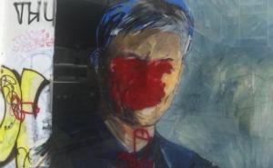 Divljanje u Beogradu: Ponovo uništen mural ubijenog Zorana Đinđića 