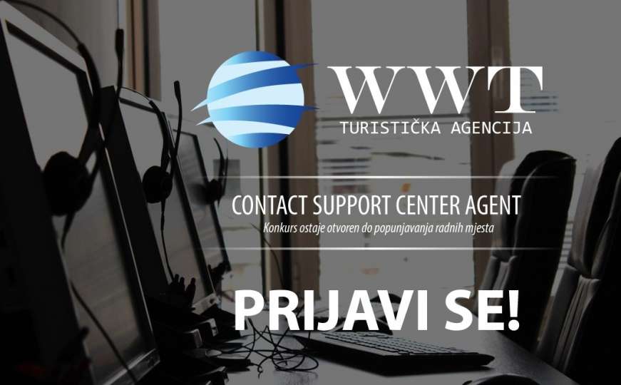 Online Turistička Agencija traži radnike u Contact Centru