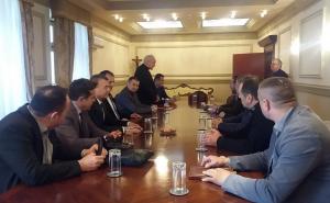 Predstavnici bh. stranaka na sastanku u banjalučkoj biskupiji i muftijstvu