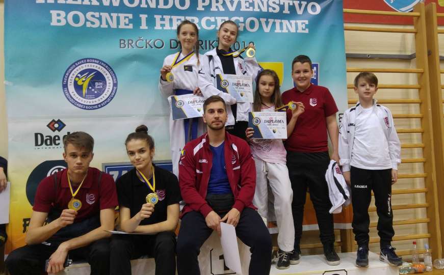 Taekwondo klub Sarajevo osvojio osam medalja na državnom prvenstvu 