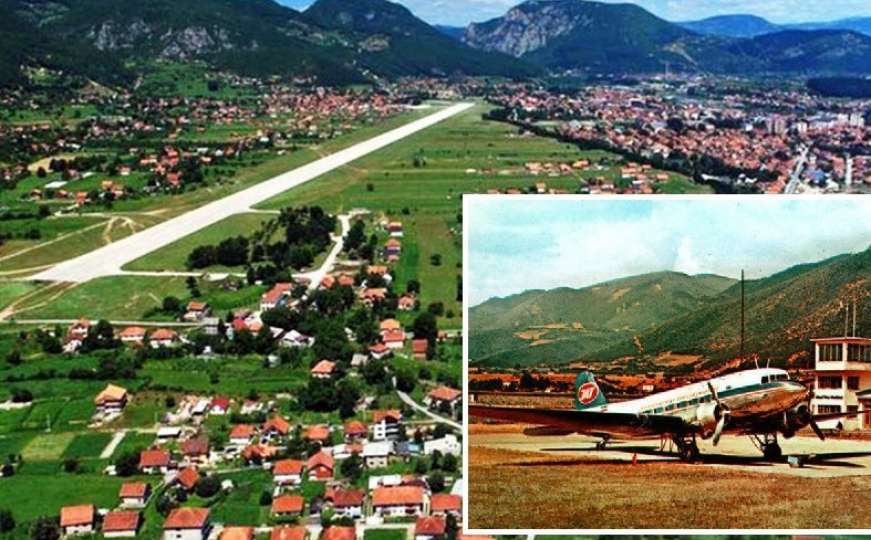 Aerodrom u centru grada: Iz sandžačkog gradića letjelo se za Beograd i Ljubljanu