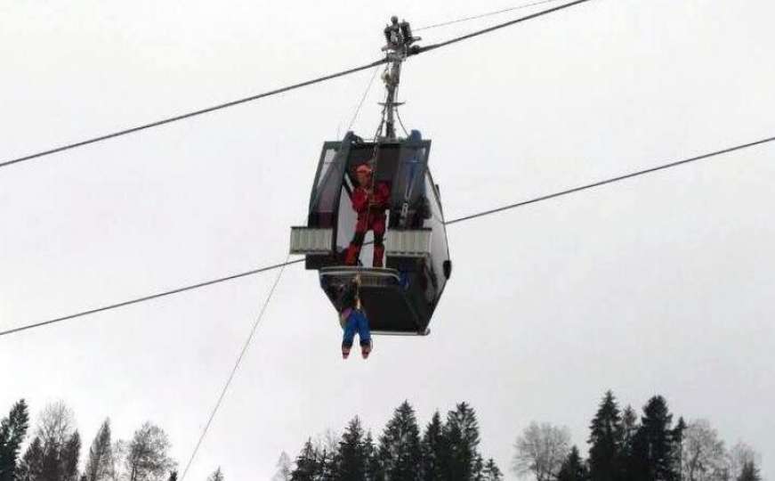 Obučeni spasioci za evakuaciju iz ski gondola i buduće Trebevićke žičare
