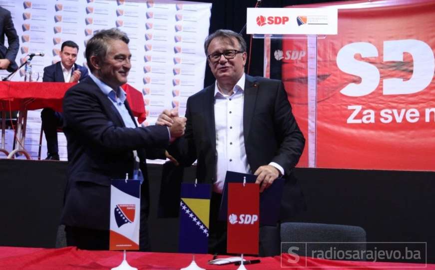 DF:  Zahtjev SDP-a da Komšić povuče svoju kandidaturu je politički nerazuman 