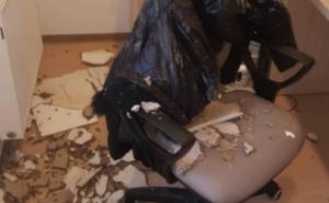Istočno Sarajevo: Srušio se plafon u bolnici koju je nedavno otvorio Dodik
