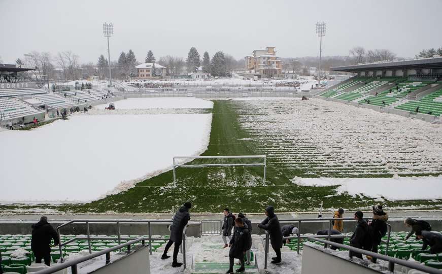 Bugari uvjereni u odigravanje utakmice: Očistit ćemo snijeg sa stadiona
