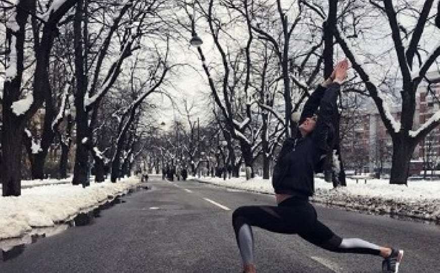 Jutarnja gimnastika: Amra Silajdžić trenirala na Vilsonovom šetalištu
