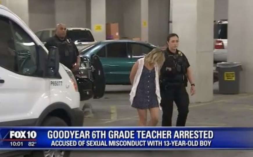   Učiteljica iz Arizone imala seks s učenikom, suprug molio da se ne zove policija