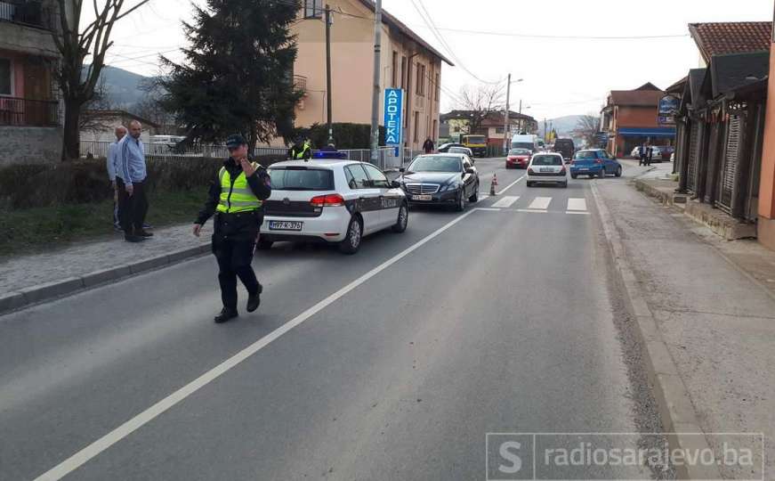 Nesreća u Ilijašu: Automobil udario pješaka na pješačkom prijelazu