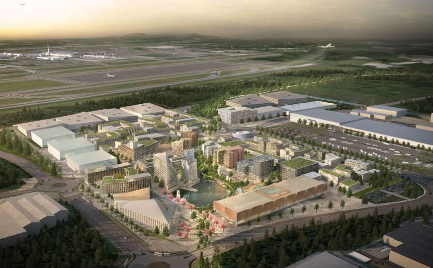 Aerodrom od 4 miliona kvadrata kao pametni grad u kojem će raditi 40 hiljada ljudi