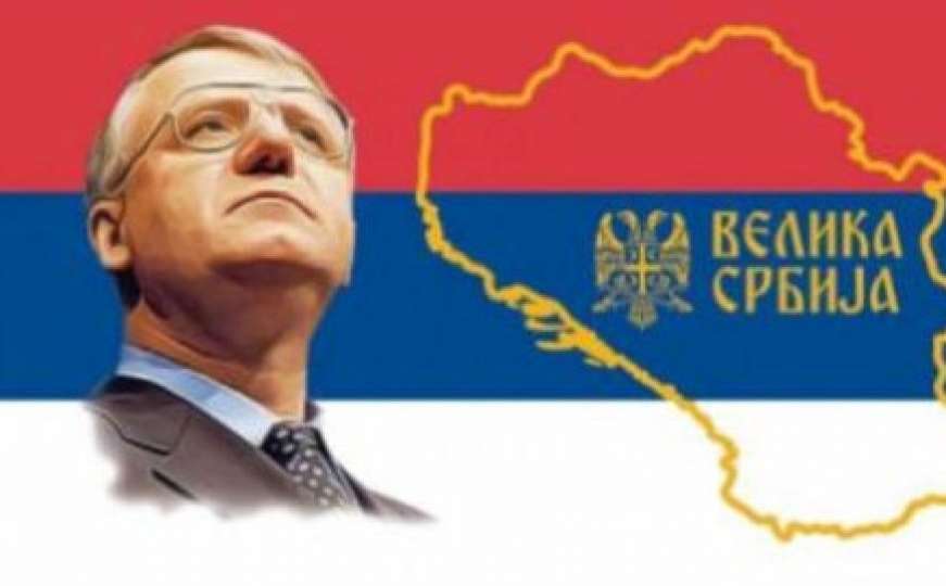 Šešelj uz kartu "velike Srbije" vrijeđao sudiju Merona: Matori smrad...