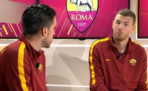 Džeko i Strootman odgovarali na pitanja: Nedostaje mi bosanska hrana, porodica...