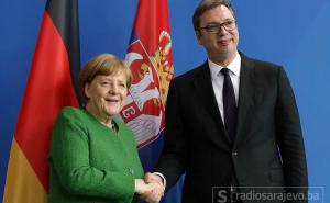 Merkel i Vučić razgovarali o Kosovu, situaciji u regiji i ekonomskim odnosima