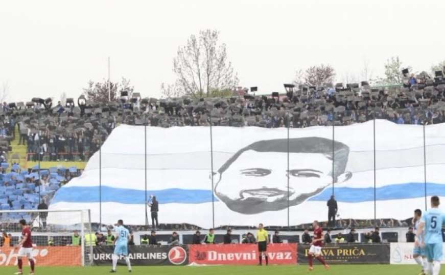 Emocije na stadionu Koševo: Manijaci se prisjetili Mirze Raščića