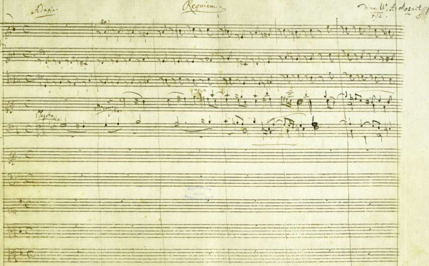 Najznačajniji muzički zapis: Mozartov "Requiem" izložen u Beču  