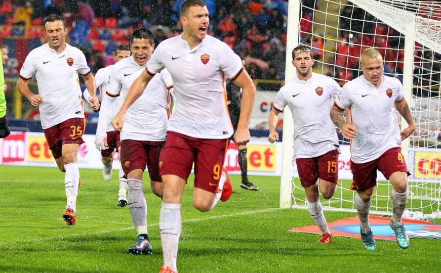 Roma objavila 51 gol Edina Džeke koji je Dijamant postigao za klub