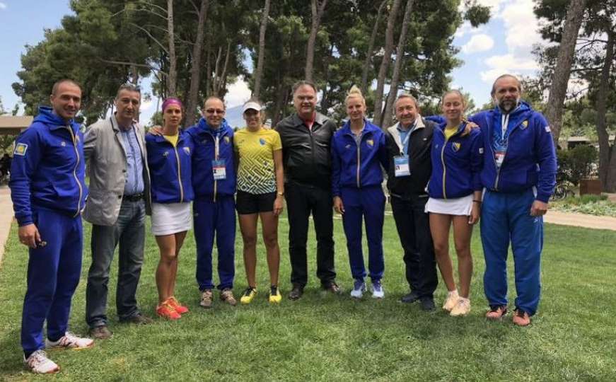 Mladen Ivanić bodrio tenisku reprezentaciju BiH u meču Fed Cupa protiv Egipta