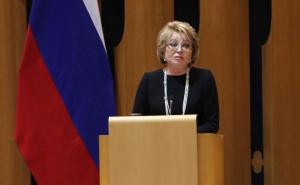 Matviyenko u Parlamentu BiH: Rusija traži da se vlast preda bh. entitetima