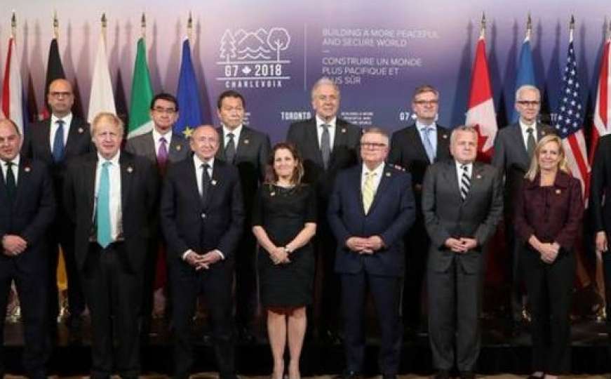 Šefovi diplomatija G7 zauzeli jedinstven stav protiv Rusije