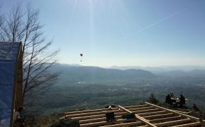 Slovenac gradi Planinarski dom Jure Franko na Trebeviću: Pogled na 14 planina