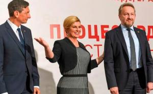Gaf u Skoplju: Mediji ismijali predsjednicu Hrvatske zbog haljine i cipela