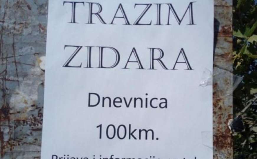 Dubrovčani po radnu snagu dolaze u BiH: Zidarima nude i 100 KM dnevno