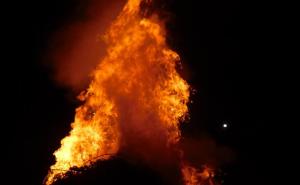 Goražde: Radost uz Prvomajsku vatru na spomen-obilježju "Tito" 