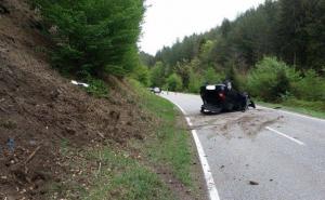 Sudar kod tunela Lapišnica, tri povrijeđene osobe prebačene na KCUS