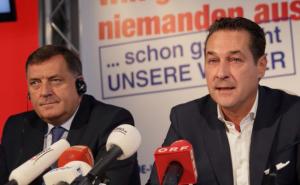 Dodikov prijatelj Strache: Jasno kažem, želimo zabraniti politički islam u Austriji