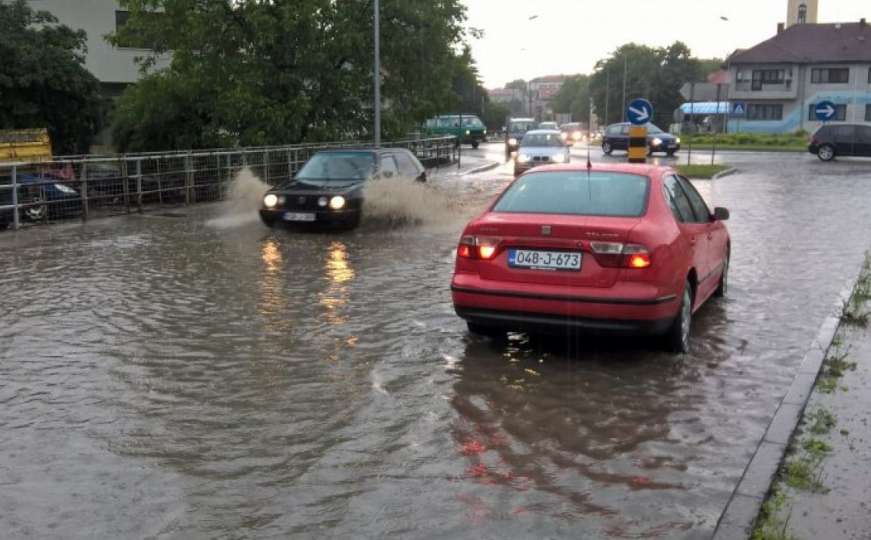 Najviše kiše palo na području Banja Luke, Sanskog Mosta i Doboja