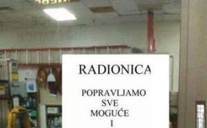 Popravljamo sve moguće i nemoguće, osim...