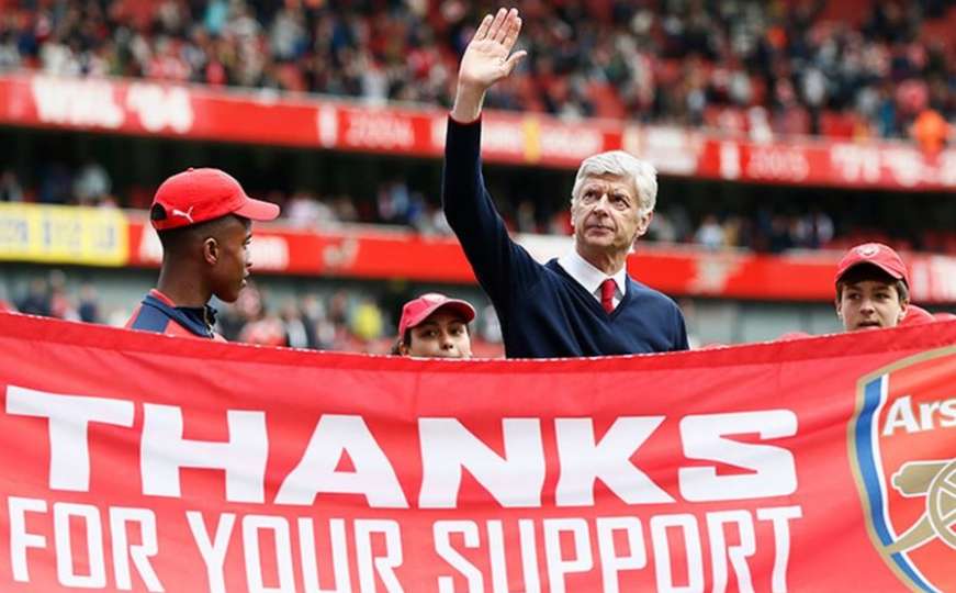 Arsene Wenger se oprostio od vjernih navijača, igrača i svog Arsenala