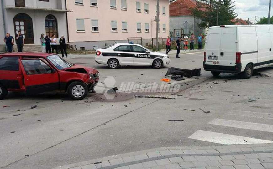 Tri osobe povrijeđene u teškoj saobraćajnoj nesreći u Tomislavgradu