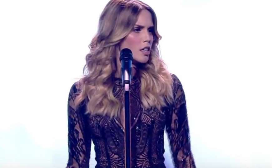 Hrvatica atraktivnim izgledom na Eurosongu raspametila muškarce