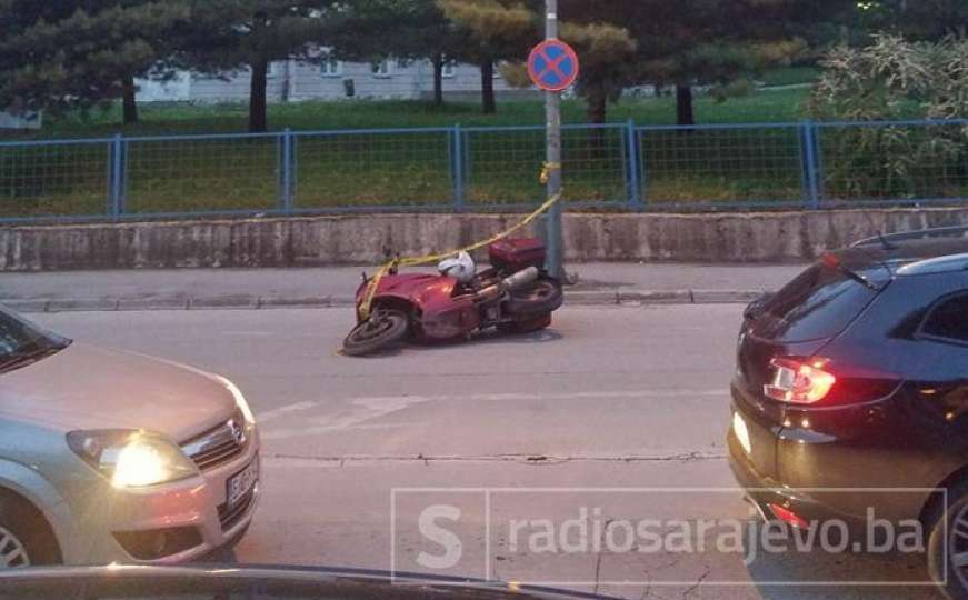 Saobraćajna nesreća u Sarajevu, povrijeđen motociklista