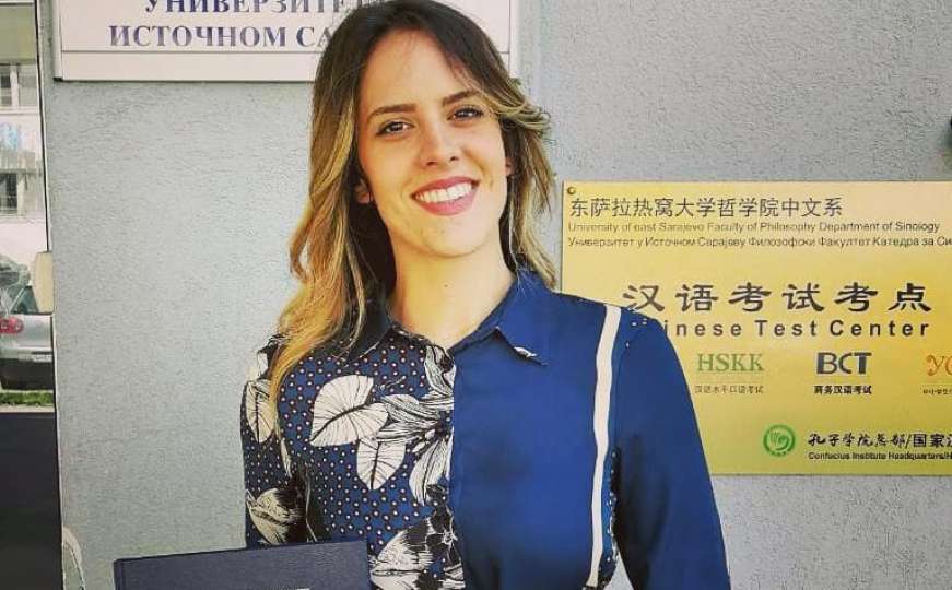 Jelena Vujičić iz Brčkog prvi master kineskog jezika u BiH 