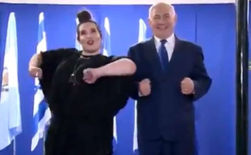 Benjamin Netanyahu zaigrao “kokošji ples” sa pobjednicom Eurosonga