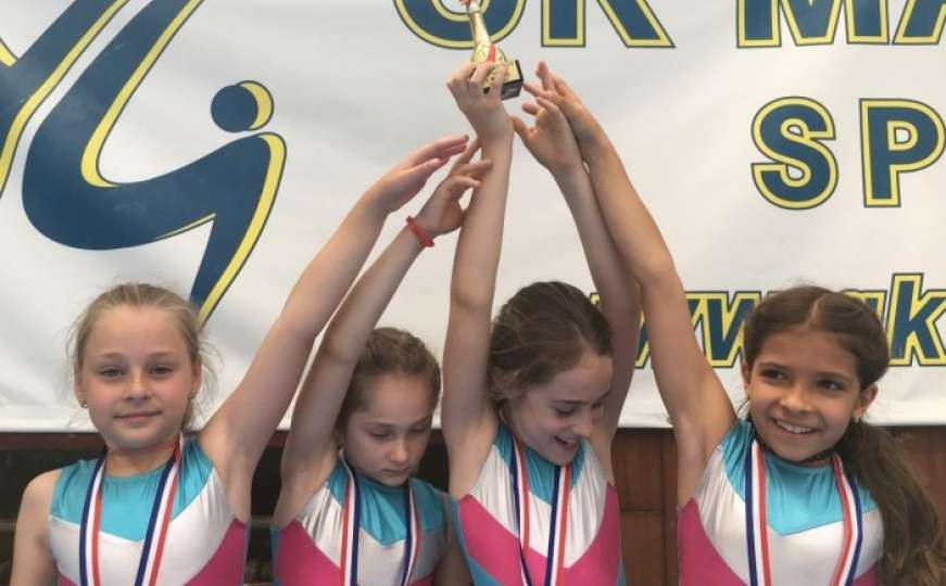 Mlade gimnastičarke Bosne osvojile pet medalja u Splitu