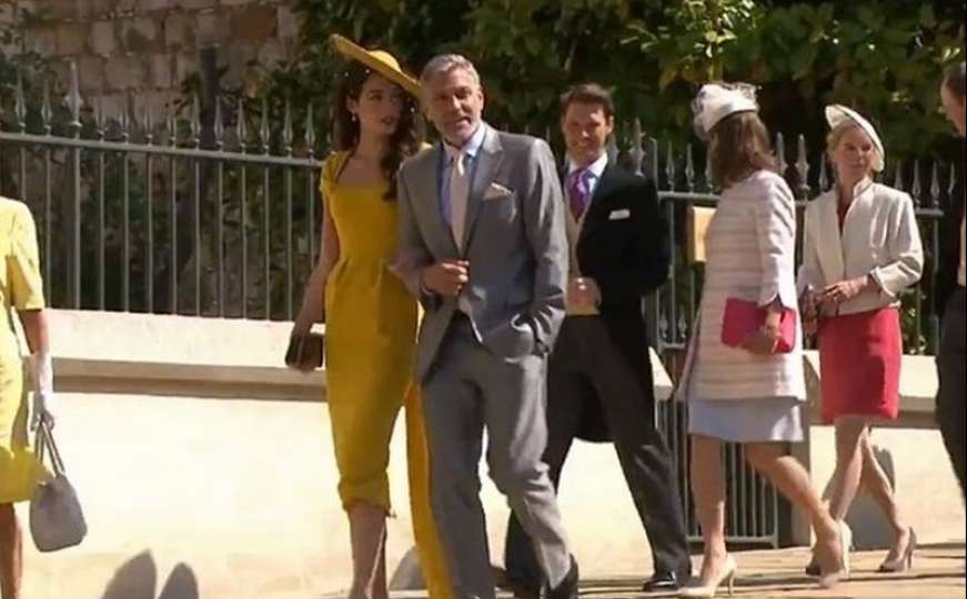Prelijepa Amal Clooney u divnoj haljini ukrala pažnju kraljevskog vjenčanja