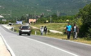 Zabilježeno kod Mostara: Migranti se kreću magistralom 