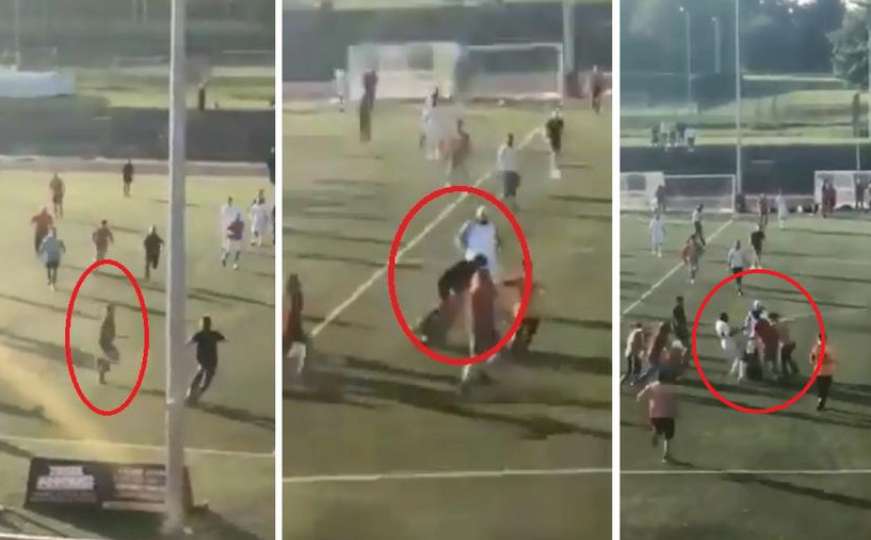 Sramotne scene: Igrači brutalno pretukli sudiju usred utakmice kupa