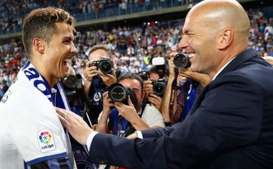 Ronaldo se oprostio od Zidana: Ponosan sam što sam igrao za tebe