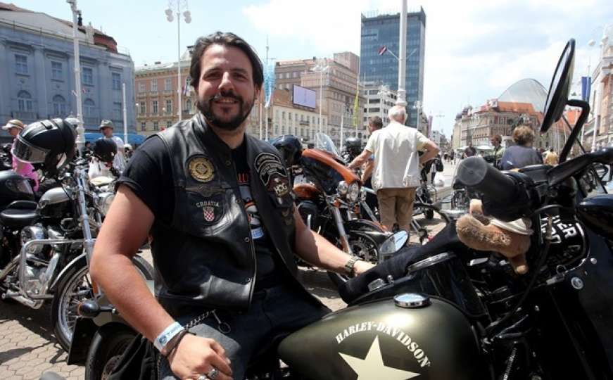 Harley Davidsoni okupirali središnji zagrebački trg
