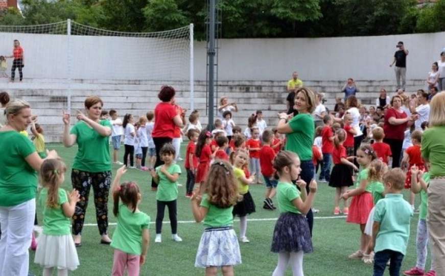 Mališani iz Mostara podržali projekt od 14.000 djece iz regiona